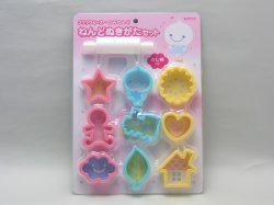 画像1: クツワ・ムースのねんどぬき型セット