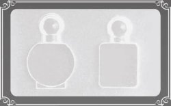 画像1: エルベール　シリコンモールド小　香水ボトル