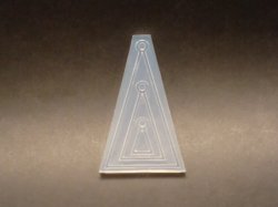 画像1: クレイジュエリー型抜き　マルチトライアングル
