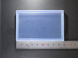 画像1: シリコン製立体型抜き　四角プレートF