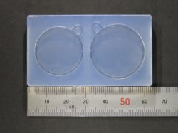 画像1: シリコン製型抜き　ラウンドミール皿型(大)(C-589ドーム型大対応)