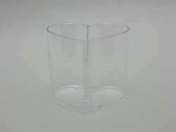 画像1: プラスチック　トールカップ・ハート