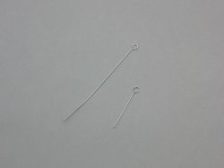 画像1: ９ピン　シルバー（なまし・ロジウム加工）　5ｇ入