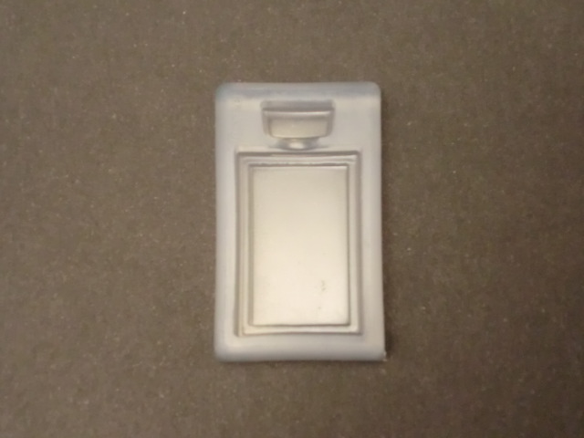 画像1: シリコン製ソフトモールド　半立体香水ボトル（角型）