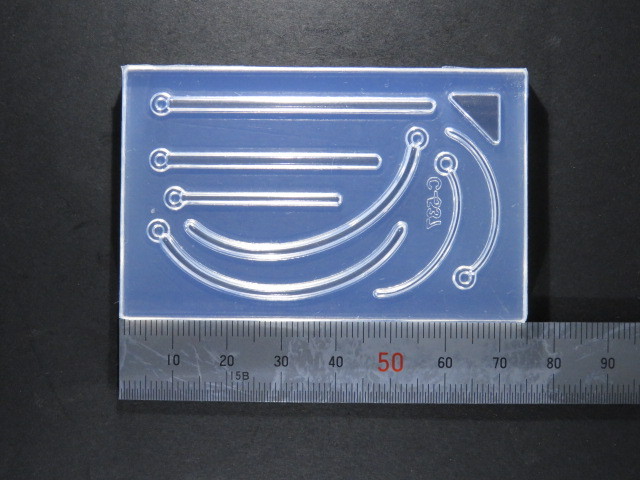 画像: シリコン型型抜き　スティックシリーズ　Uライン＆カーブ