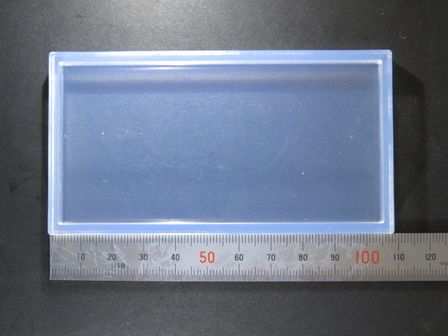 画像1: シリコン製立体型抜き　四角プレートC